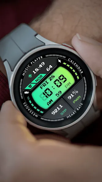 Phantom - LCD v4 | watch face screenshot 1