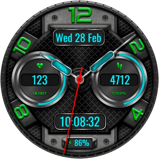 Hybrid KROIF URX90 Watch face screenshot 17