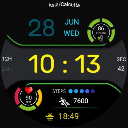 IA93 Digital Watchface screenshot 19