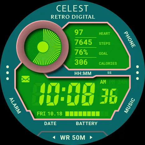 CELEST5536 Retro Digital Watch screenshot 23
