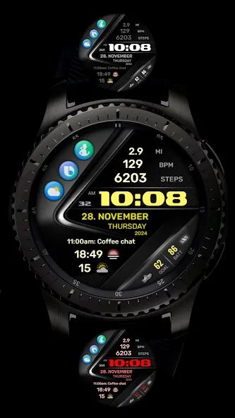PW105 Universal Watch Face screenshot 8