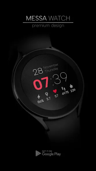 MW15 Minimal Digital Watch screenshot 2