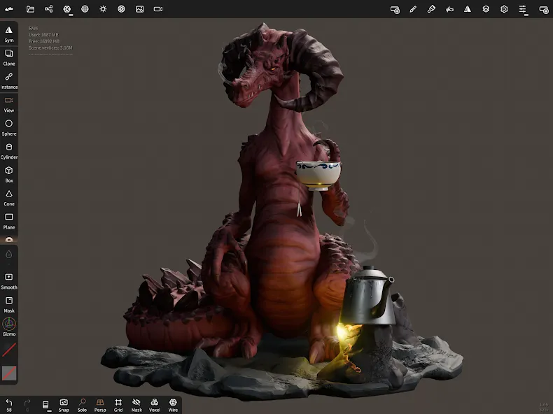 Nomad Sculpt screenshot 8