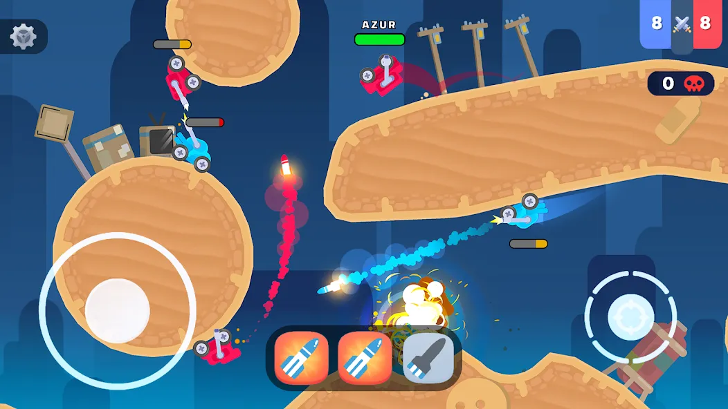 Mad Royale io – Tanques screenshot 1