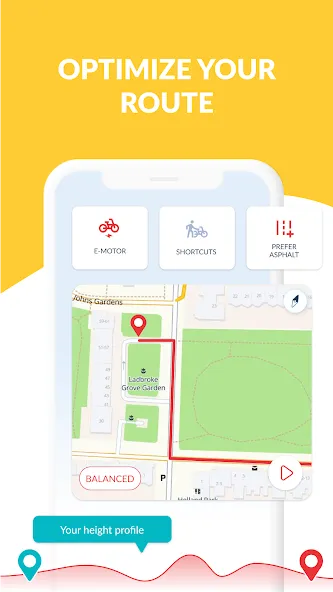 Bike Citizens Cycling App GPS screenshot 2