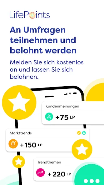 LifePoints: Bezahlte Umfragen screenshot 1