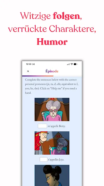 Gymglish: Sprachen lernen screenshot 3
