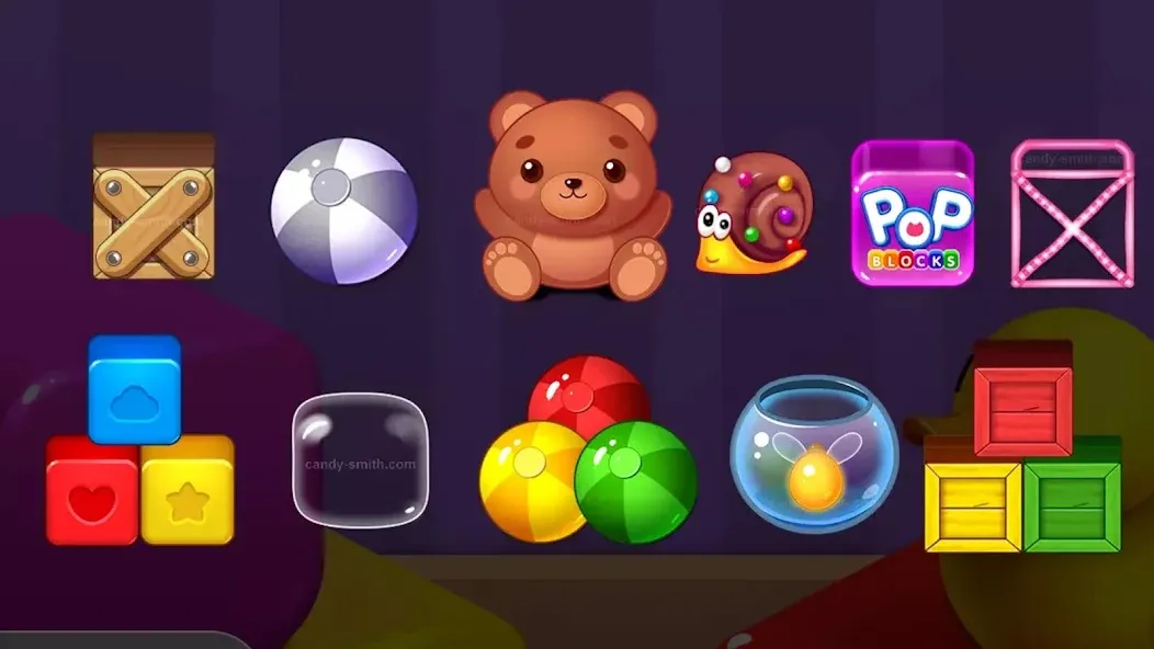 Pop Blocks Match Puzzle screenshot 1