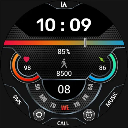IA90 Digital Watchface screenshot 9