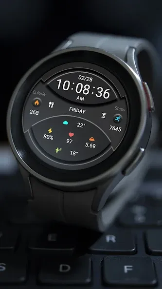 ZKin Watch Dark Gray Component screenshot 16