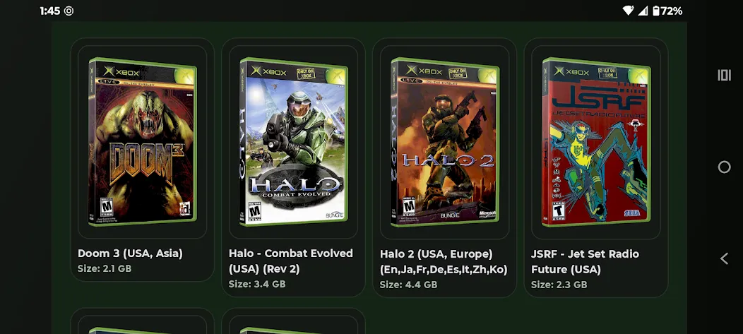 X1 BOX screenshot 1