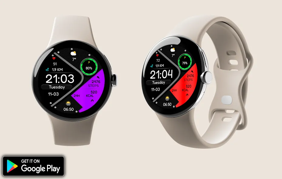 WHISPER HOLDINGS Watch Face screenshot 4