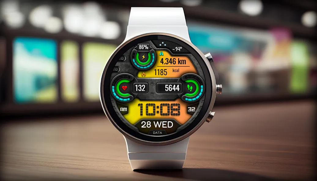 Digital VONTA URX20 Watch face screenshot 3