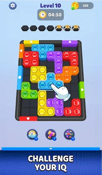 Hexa Block Jam: Color Puzzle screenshot 1