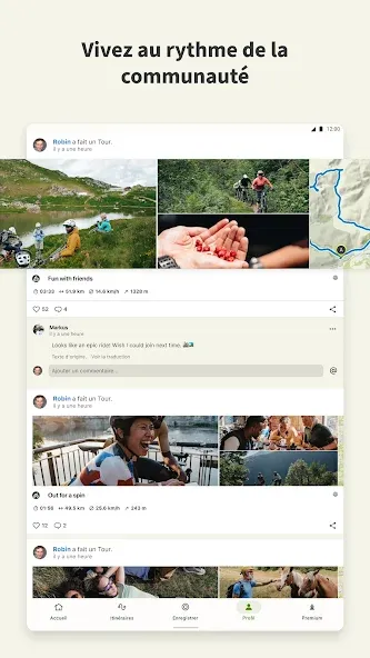 komoot - rando, vélo & course screenshot 11