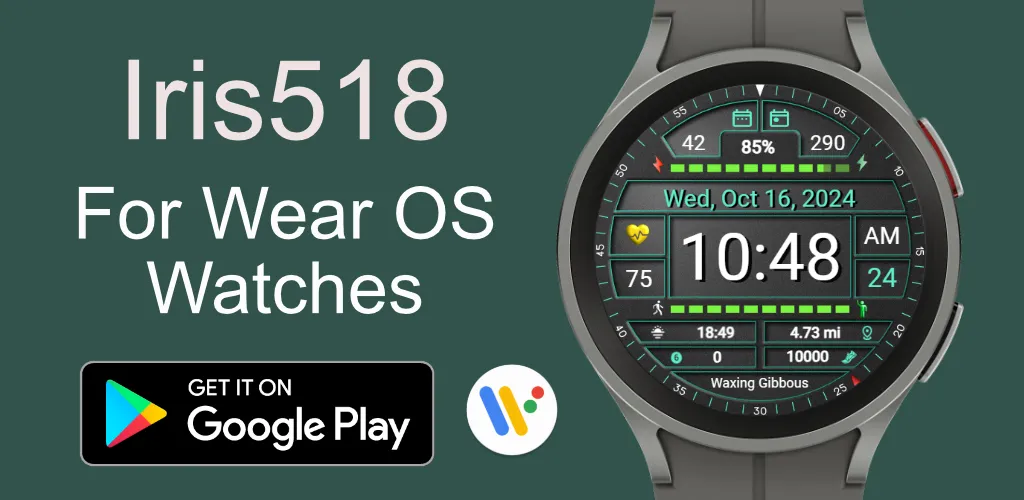 Iris518 Digital Watch Face screenshot 8