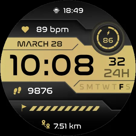 Flux Watch Face screenshot 26