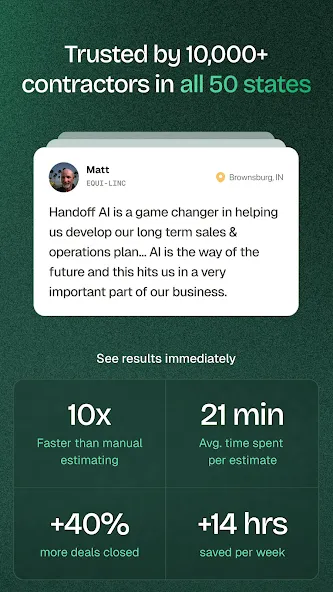 Handoff Construction Estimator screenshot 8