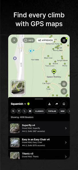 KAYA: THE CLIMBER’S APP screenshot 2