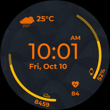 Crystal Facet Watch Face screenshot 6