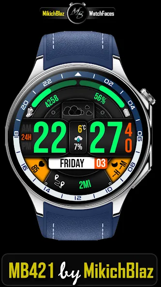 Digital Watch MB421 screenshot 3