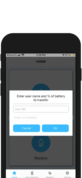 Battery Transfer / Receiver screenshot 4