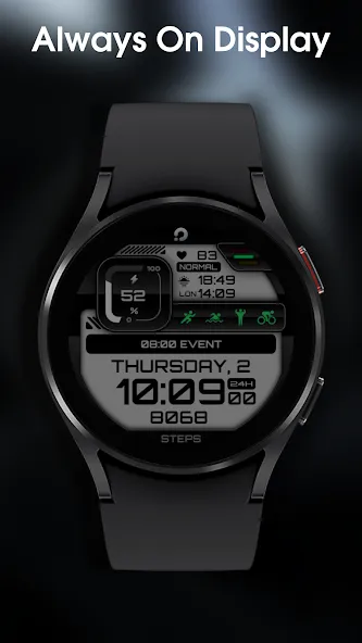 PRADO 03 Digital Watch Face screenshot 6