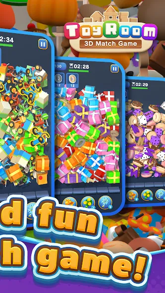 Toy Room - 3D Match Game screenshot 2