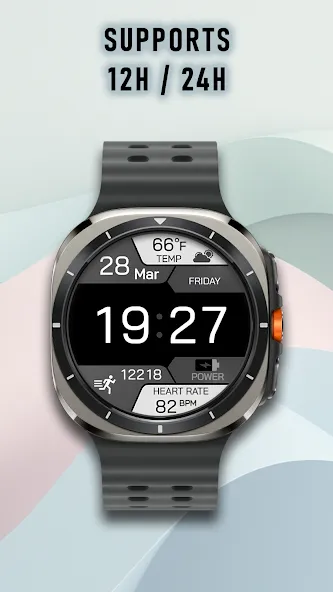 Wave Fury Watch Face screenshot 3