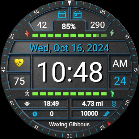 Iris518 Digital Watch Face screenshot 16