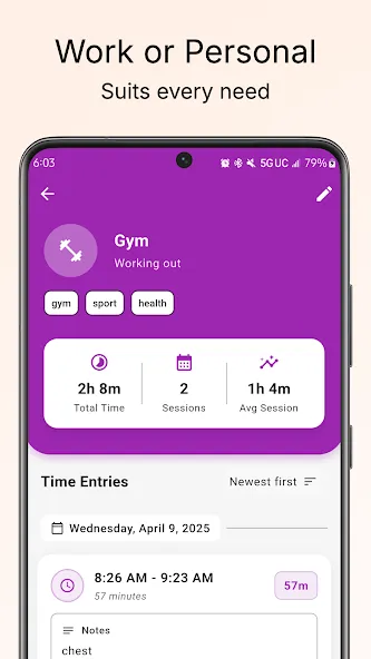Daypad - Simple Time Tracker screenshot 8