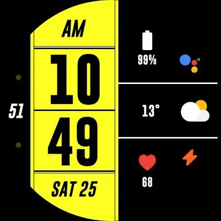 Night ver 07 - watch face screenshot 23
