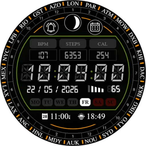 Tactical Watch Face screenshot 21