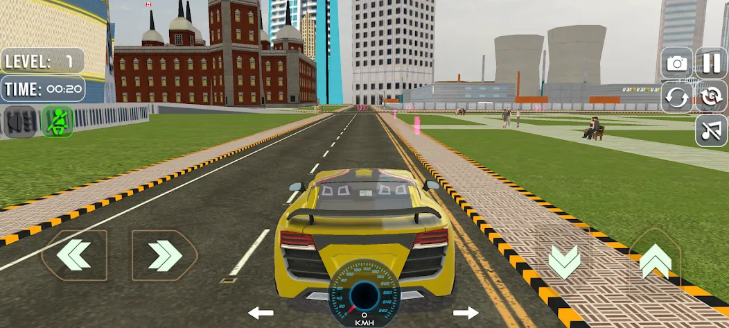 School Car Game Car Park Sim screenshot 1