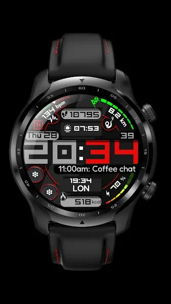 Digital Watch Face CRC079 screenshot 4