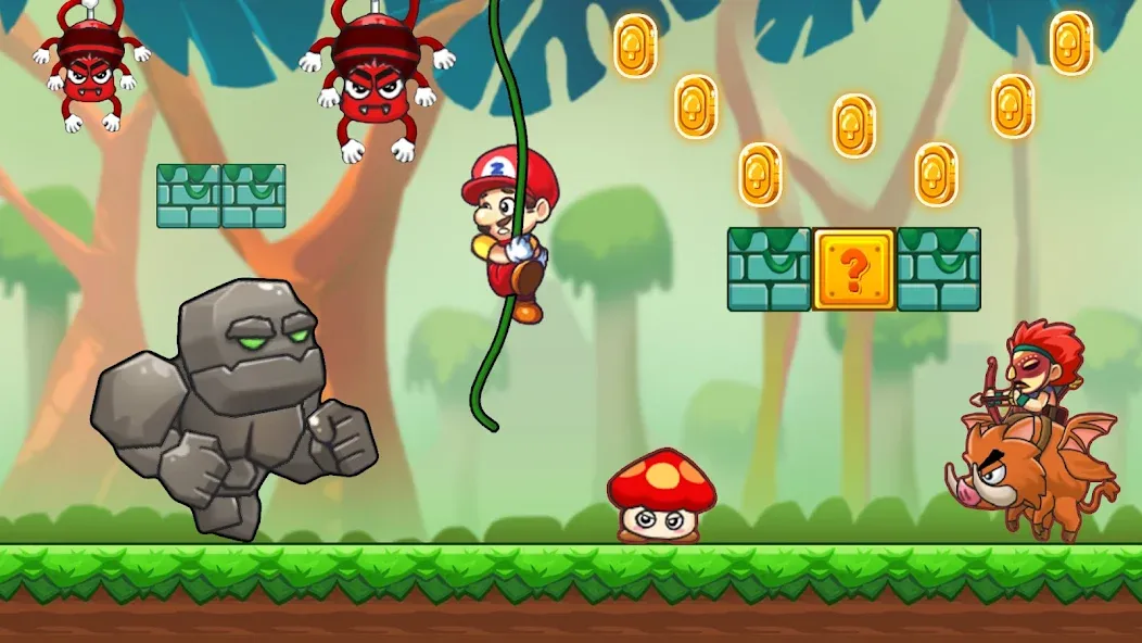 Super Matino - Aventure Game screenshot 2