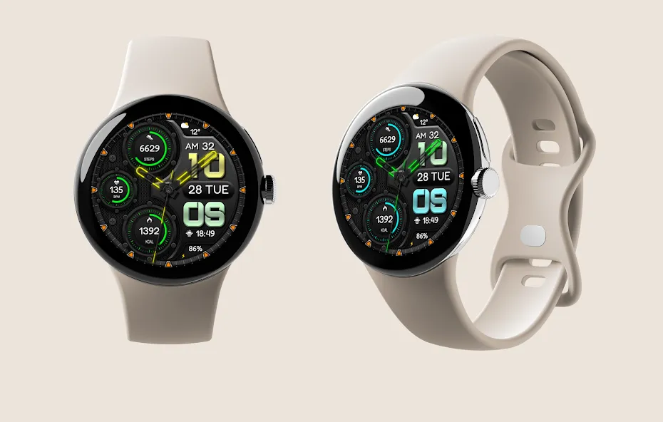 Hybrid GIMAGO URX19 Watch face screenshot 2