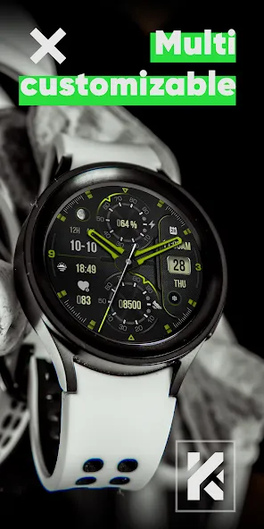 KF158 Watch face screenshot 2