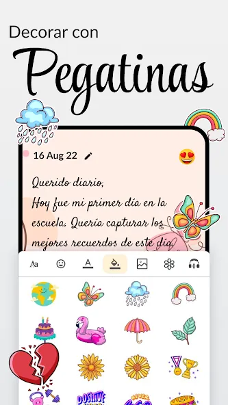 Diario: Secreto Journal, Notas screenshot 5