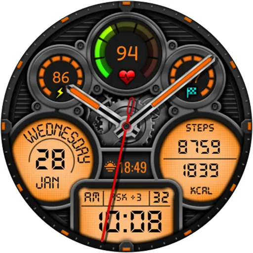Hybrid Energon Watch Face screenshot 19