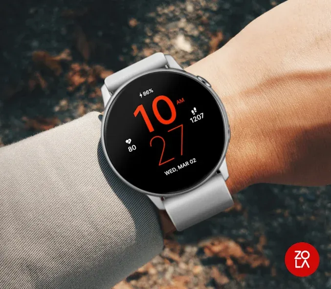 Clean Minimal Watch Face screenshot 4