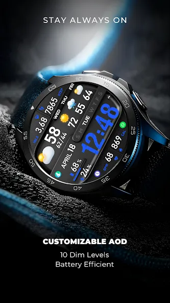PER8 Digital Watch Face screenshot 4