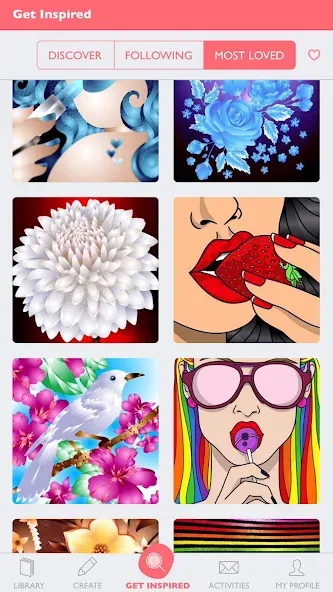Colorfy:アートぬりえゲーム screenshot 3