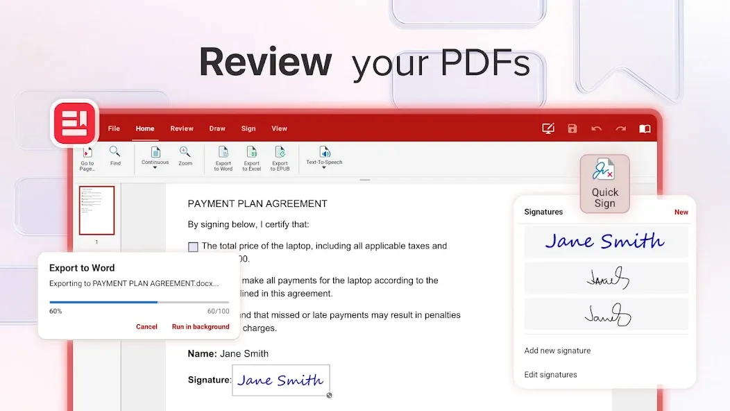 MobiOffice: Word, Sheets, PDF screenshot 30