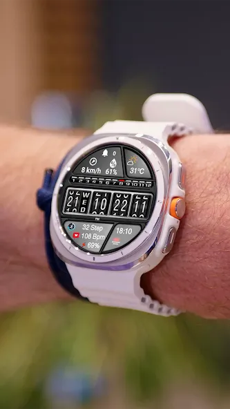N-SPORT580 Flip Digital Watch screenshot 7