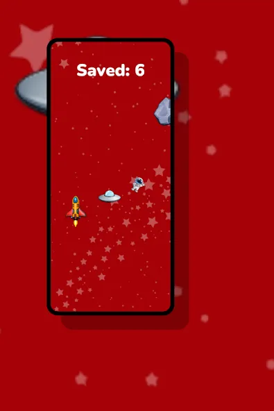 Red Space - Cosmonaut Saving screenshot 5