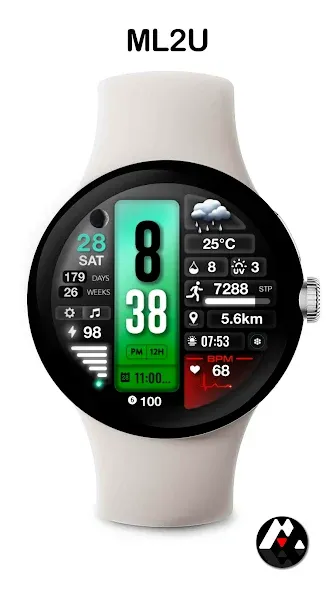 ML2U 268 Watch Face screenshot 7