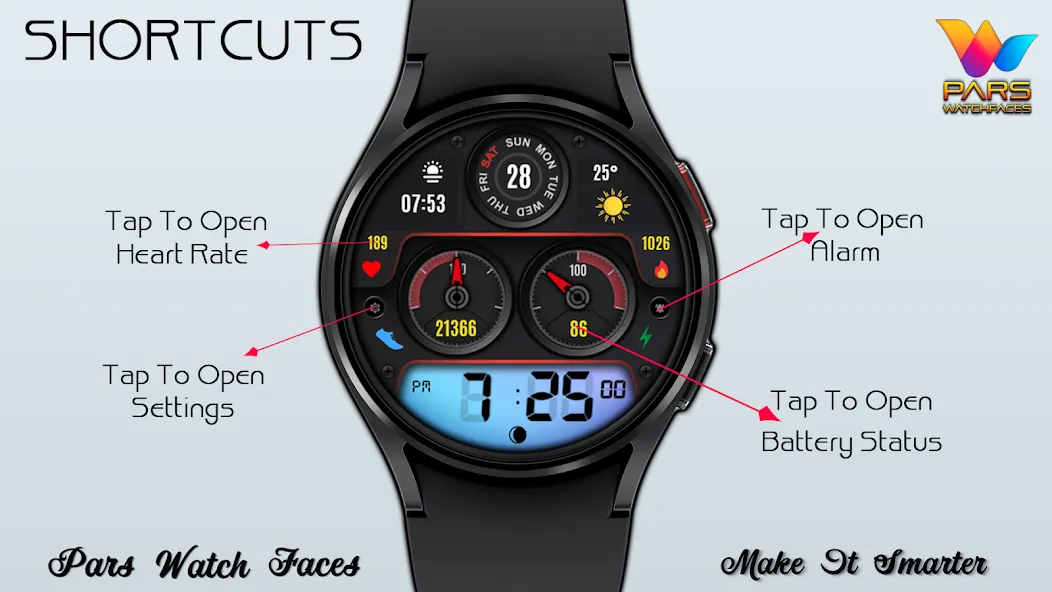 Adore Digital Watch Face screenshot 5