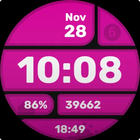 Simple Widget Watch Face v2 screenshot 11