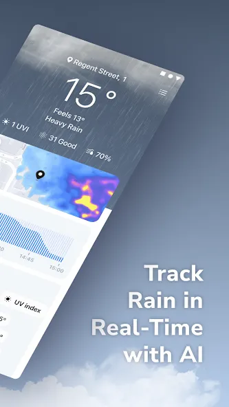 Rainbow Weather: Storm Radar screenshot 2